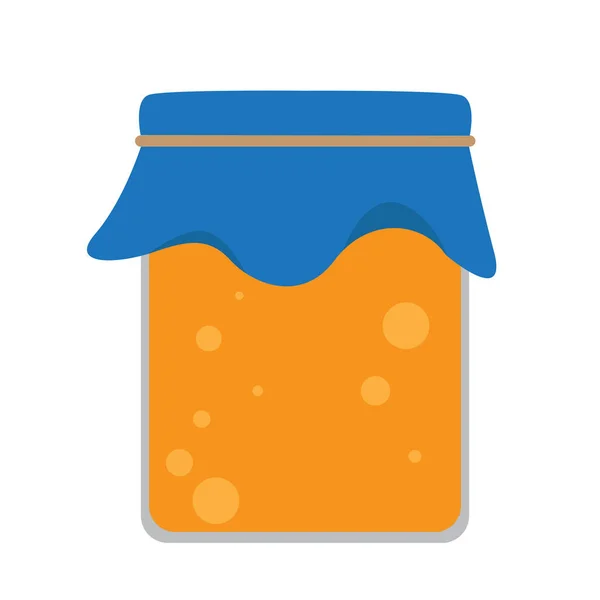 Isolated honey jar icon — Stock Vector