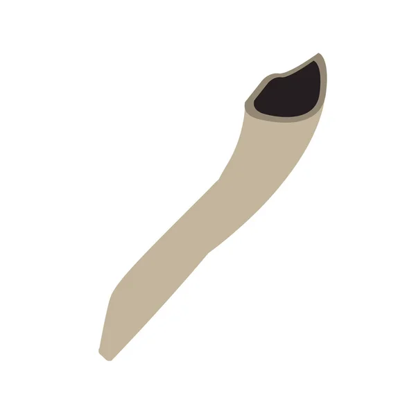 Ícone de shofar isolado — Vetor de Stock