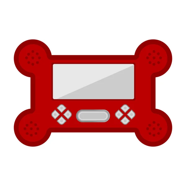 Ícone de console de videogame portátil isolado —  Vetores de Stock