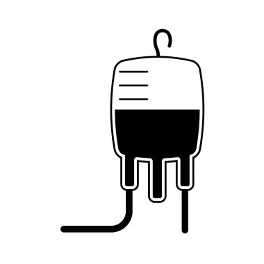 İzole edilmiş kan torbası simgesi