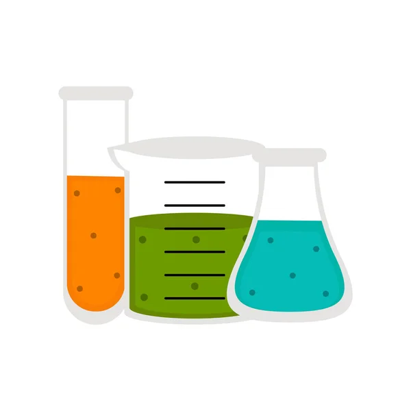Ikone des Chemieunterrichts — Stockvektor