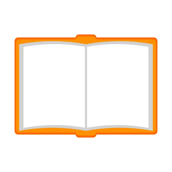 Isolated empty notebook icon — Stock Vector