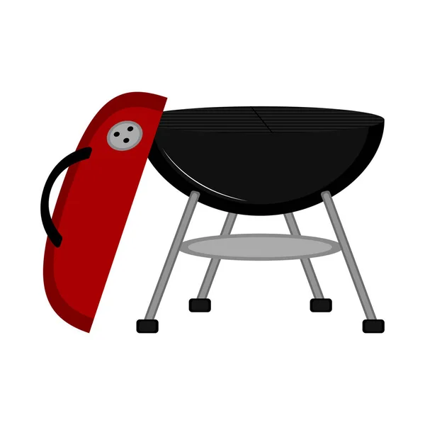 Isolierte Grill-Ikone — Stockvektor