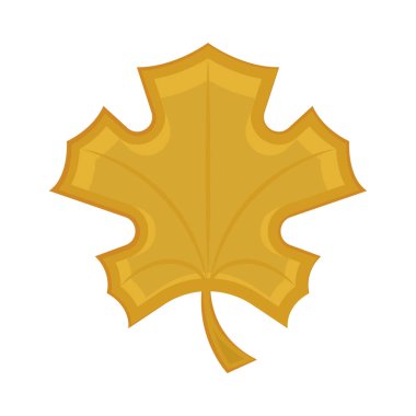 İzole sonbahar sonbahar simge