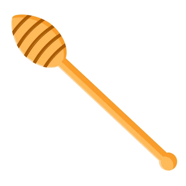 Isolated honey stick icon — Stock Vector
