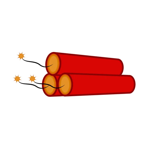 Pictogram van een dynamiet stack — Stockvector