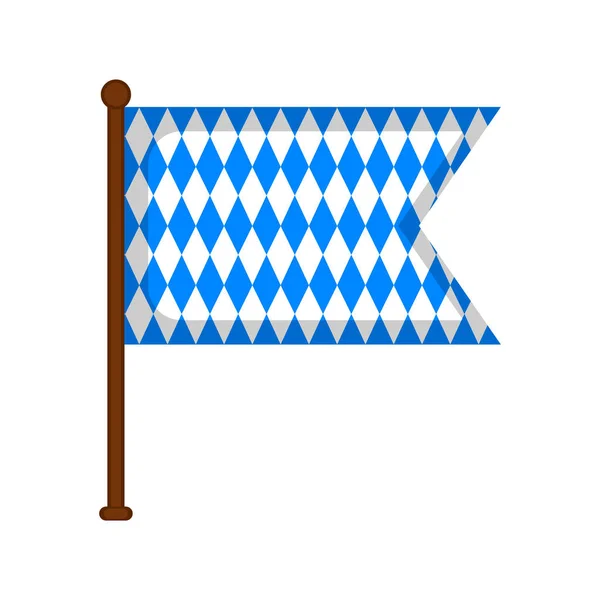 Bandeira isolada para oktoberfest — Vetor de Stock