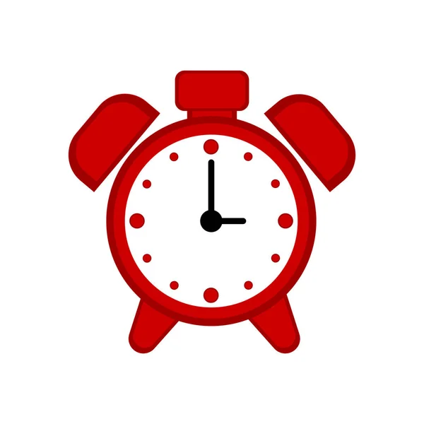 Isolerade väckarklocka-ikonen — Stock vektor