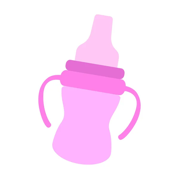 孤立した赤ちゃんボトル アイコン — ストックベクタ