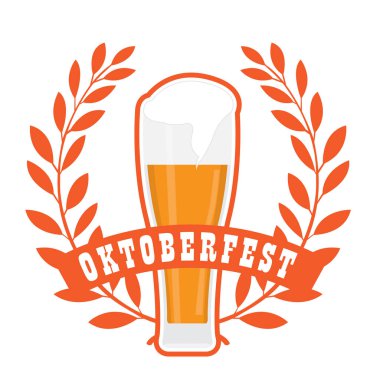 Oktoberfest bira simgeler etiketle