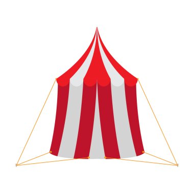 İzole karnaval çadır