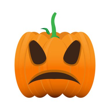 izole halloween balkabağı