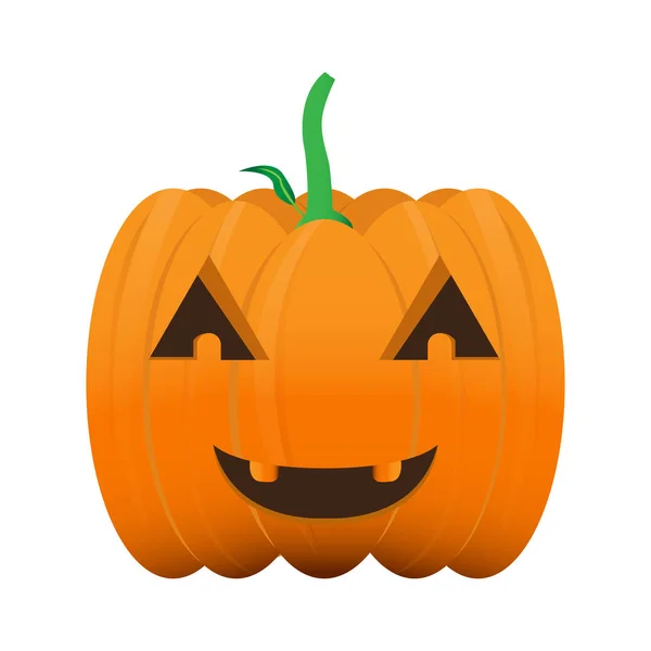 Vrolijk halloween halloween geïsoleerd — Stockvector