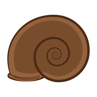 İzole beach seashell simgesi