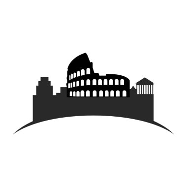 Roma'nın izole cityscape