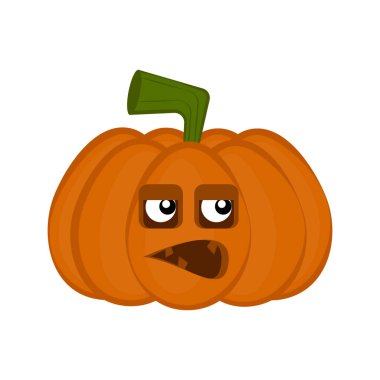 Tiksinti halloween balkabağı çizgi film karakteri