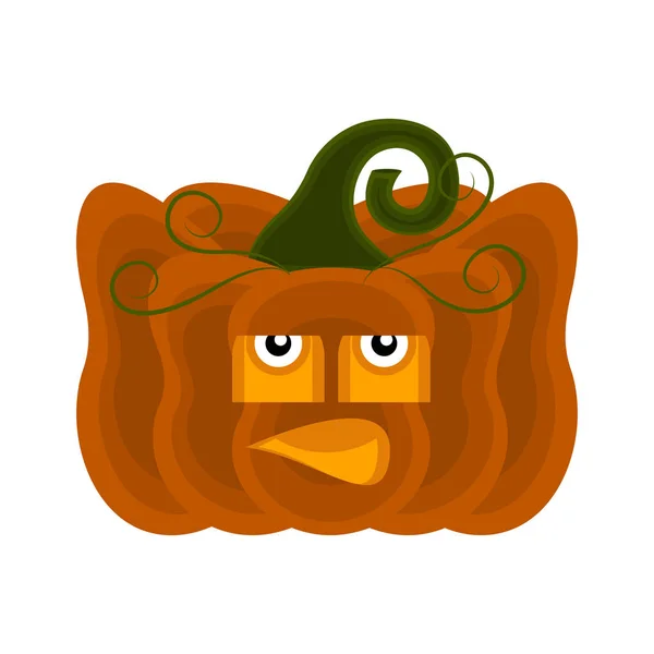 Joyeux Halloween citrouille personnage de dessin animé — Image vectorielle