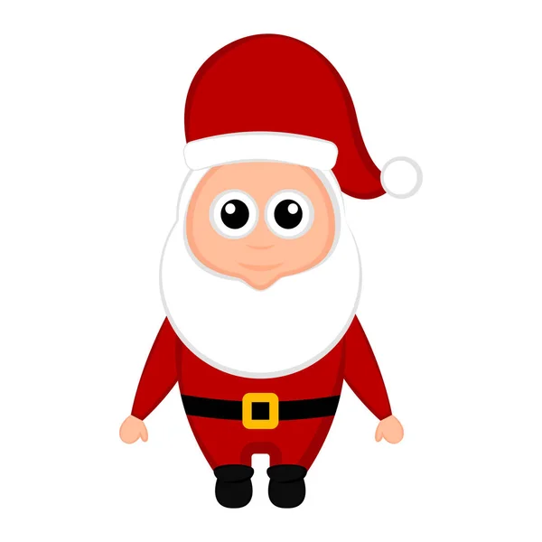 Noël Père Noël claus personnage de dessin animé — Image vectorielle