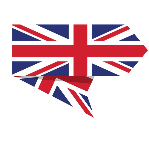 Cartoon Uk Flag Emoji Icon Isolated Stock Vector C Aratehortua