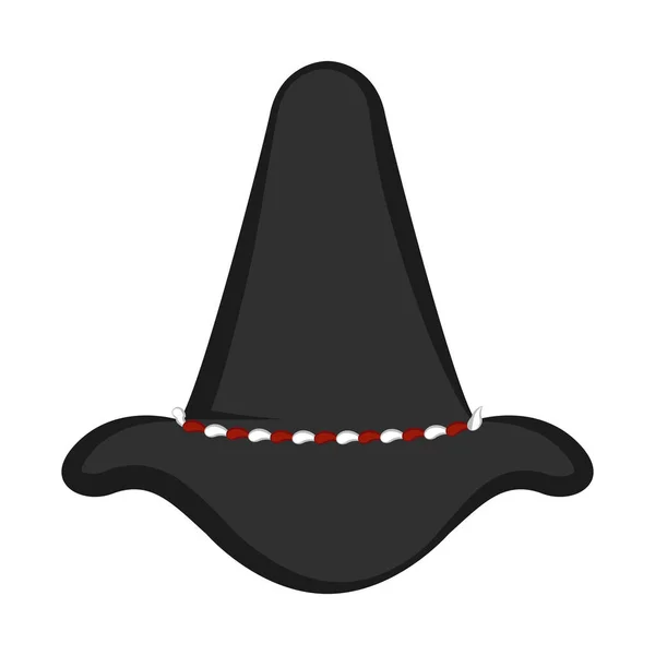 Ізольований традиційний капелюх — стоковий вектор