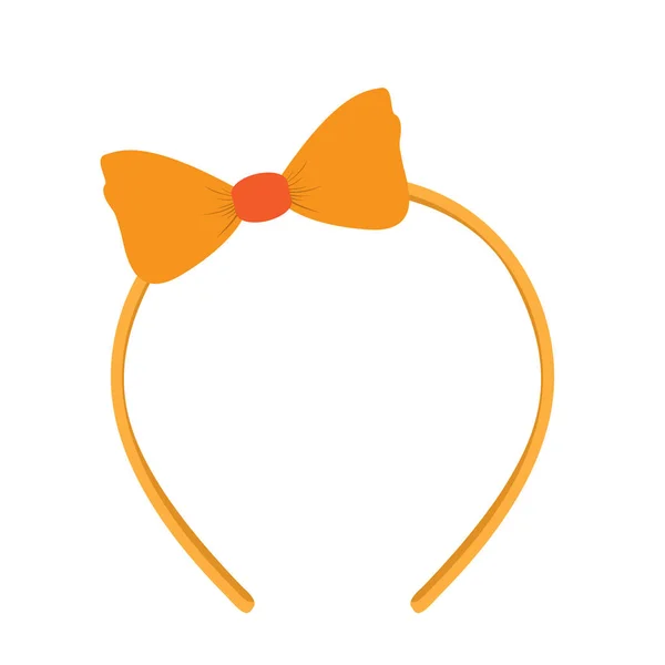 Isolated headband icon with a ribbon — Stock Vector