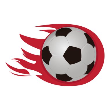 Bir efektle izole futbol topu