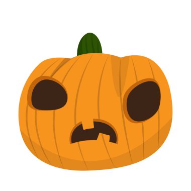 Karışık Cadılar Bayramı Balkabağı izole