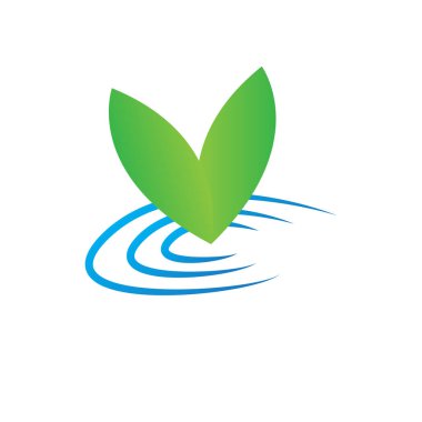 İzole soyut spa logosunu görmeniz gerekir. Vektör çizim tasarım