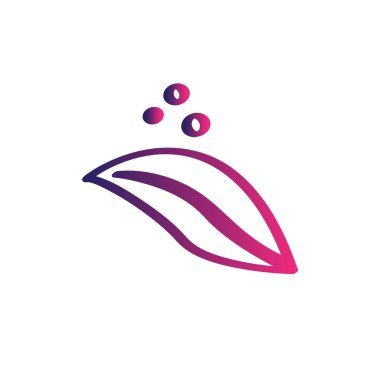 İzole soyut spa logosu