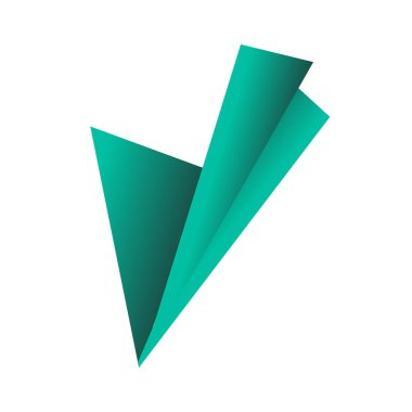 İzole Soyut logo oluşturma