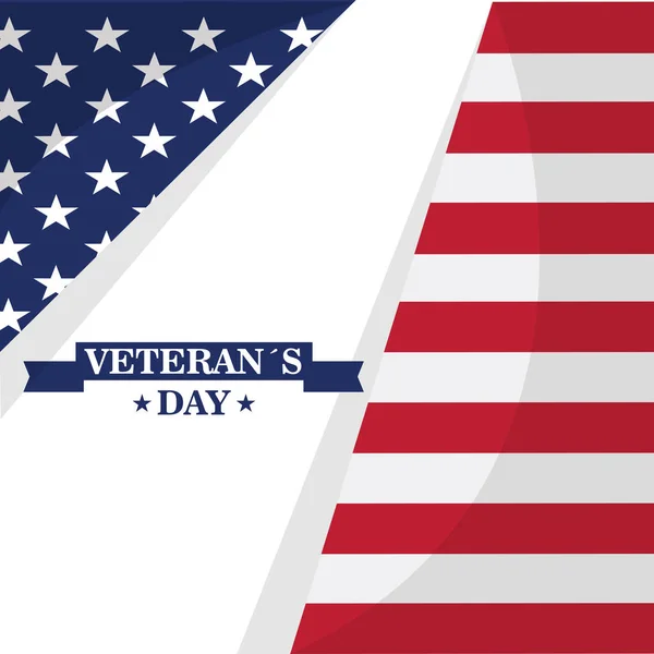 Veteran day background — Stock Vector