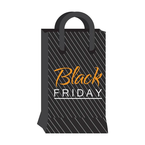 Black friday promotion image — Stock Vector