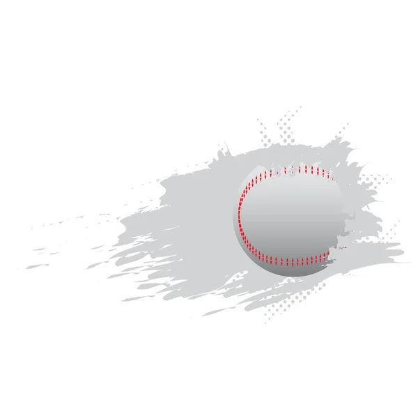 Beyzbol topu simgesini bir etkisi ile — Stok Vektör