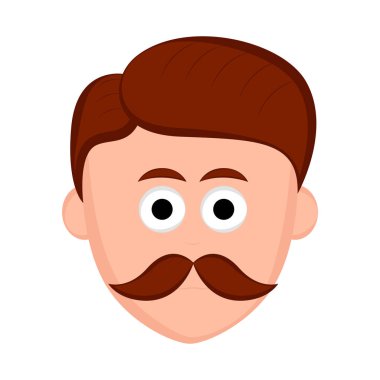 İzole hipster avatar