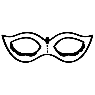 Anahat bir mardi gras maskesi