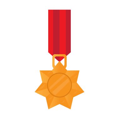 izole altın madalya