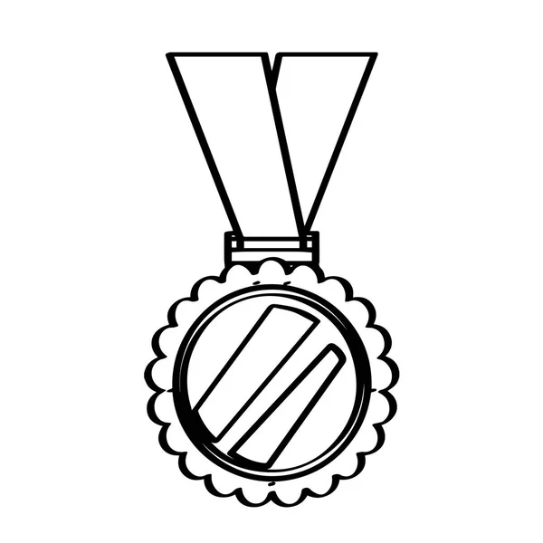 Ikone der Goldmedaille — Stockvektor