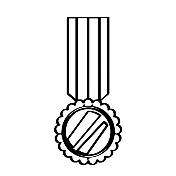 Ikone der Goldmedaille — Stockvektor