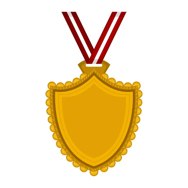 Ícone medalha de ouro —  Vetores de Stock