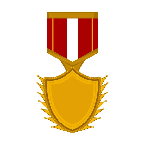 Ícone medalha de ouro —  Vetores de Stock