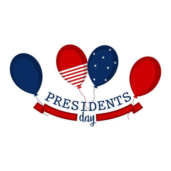 Joyeuse journée du président — Image vectorielle