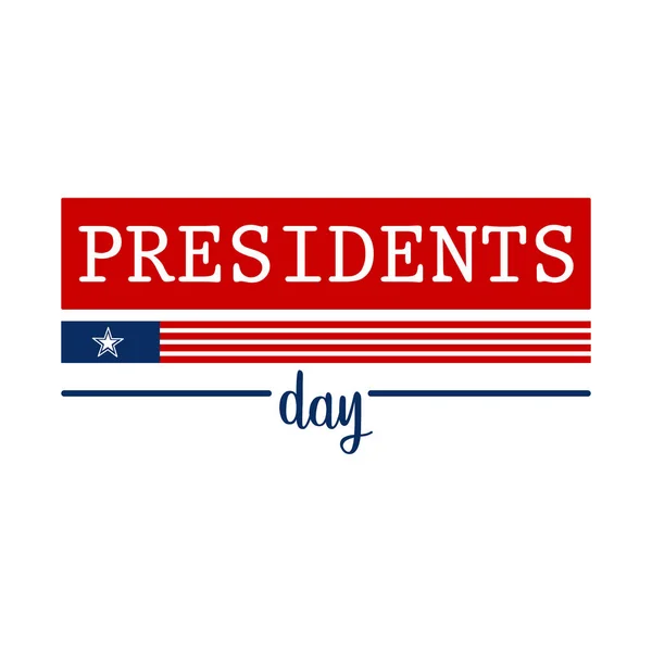 Glücklicher Tag für den Präsidenten — Stockvektor