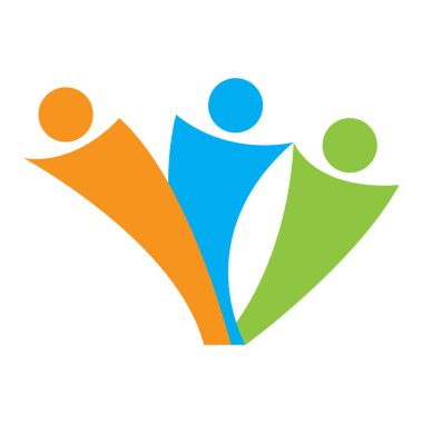 İzole ekip çalışması logosu