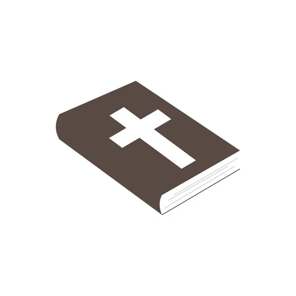 孤立した聖書のアイコン — ストックベクタ