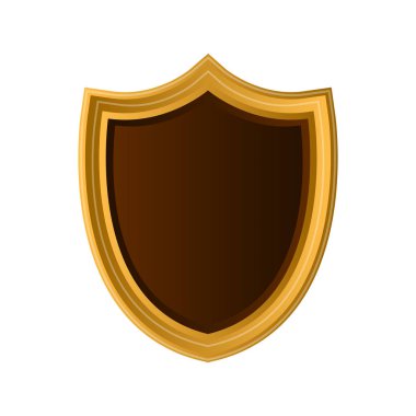 İzole boş vintage sigorta primi etiket