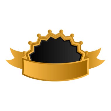 İzole boş vintage sigorta primi etiket