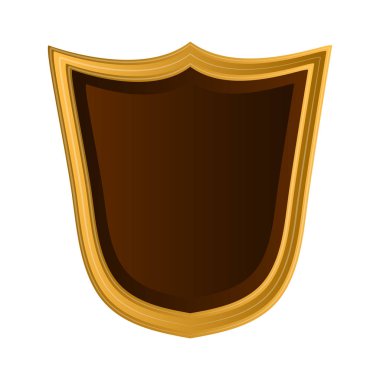 İzole boş vintage sigorta primi etiket