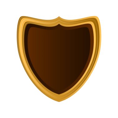 İzole boş vintage sigorta primi etiket