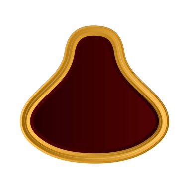 İzole boş vintage sigorta primi etiket