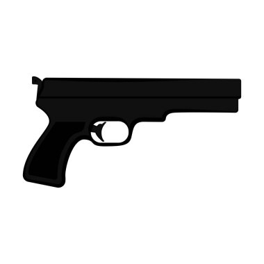 Bir tabanca silüeti